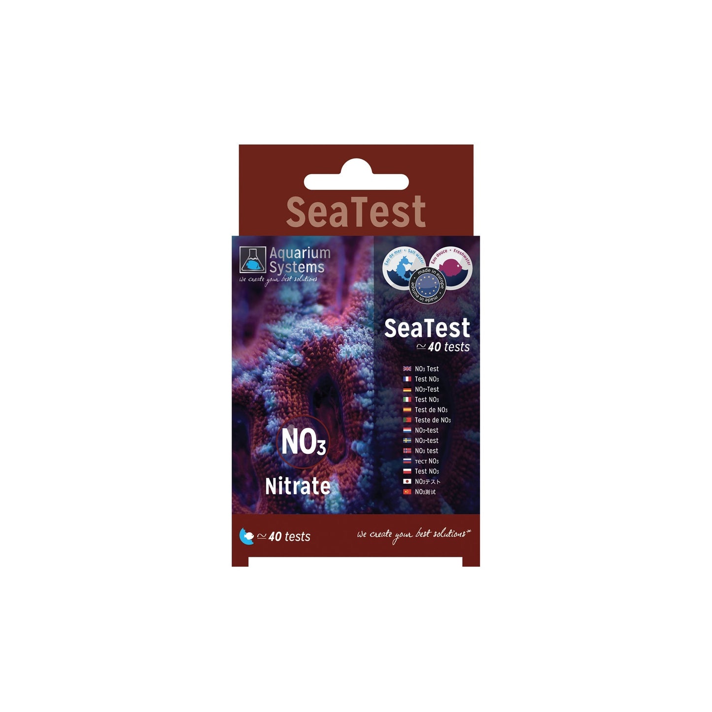Aquarium Systems Nitrate Test Kit - Obsidian Aquatics