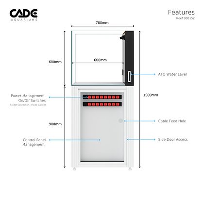 CADE REEF S2 900 - Special Order - Obsidian Aquatics