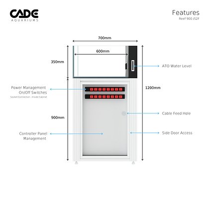 CADE REEF S2/F 900 - Special Order - Obsidian Aquatics