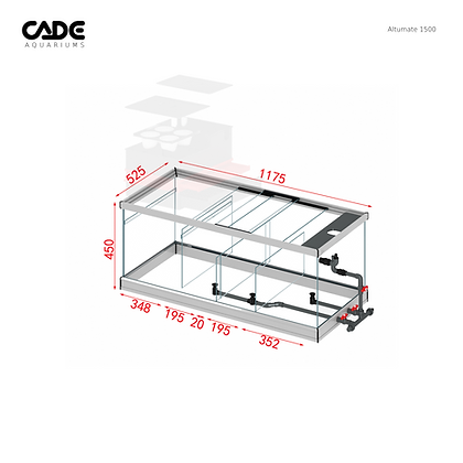 CADE ALTUMATE REEF/RIVER 1500 - Special Order - Obsidian Aquatics