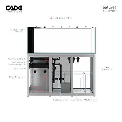 CADE REEF S2/P 1500 - Special Order - Obsidian Aquatics