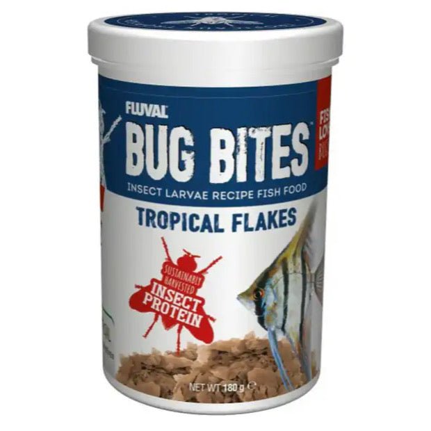 Fluval Bug Bites - Tropical Flakes - Obsidian Aquatics