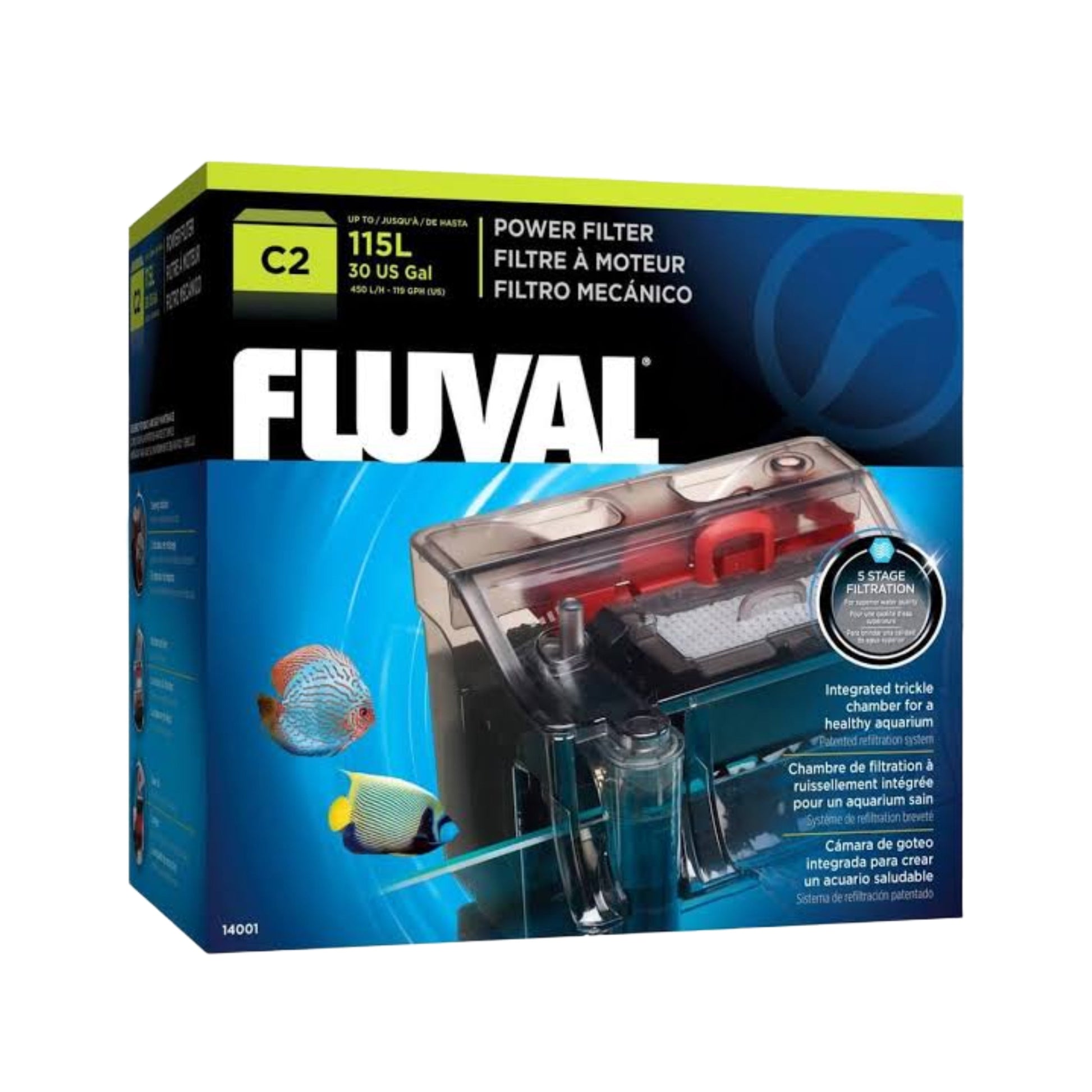 Fluval C2 Hang-On Filter - Obsidian Aquatics